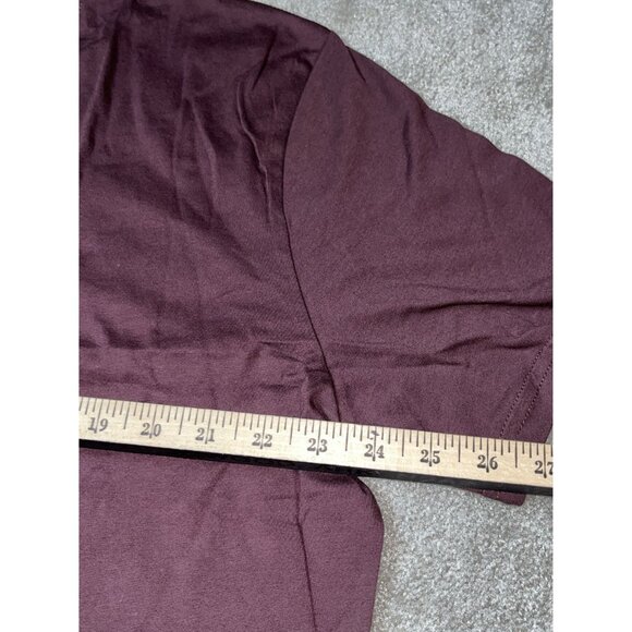 Johnny Bigg Mens Burgundy Essential V-Neck Tee Shirt 2XL NEW SOFT casual - Picture 8 of 9